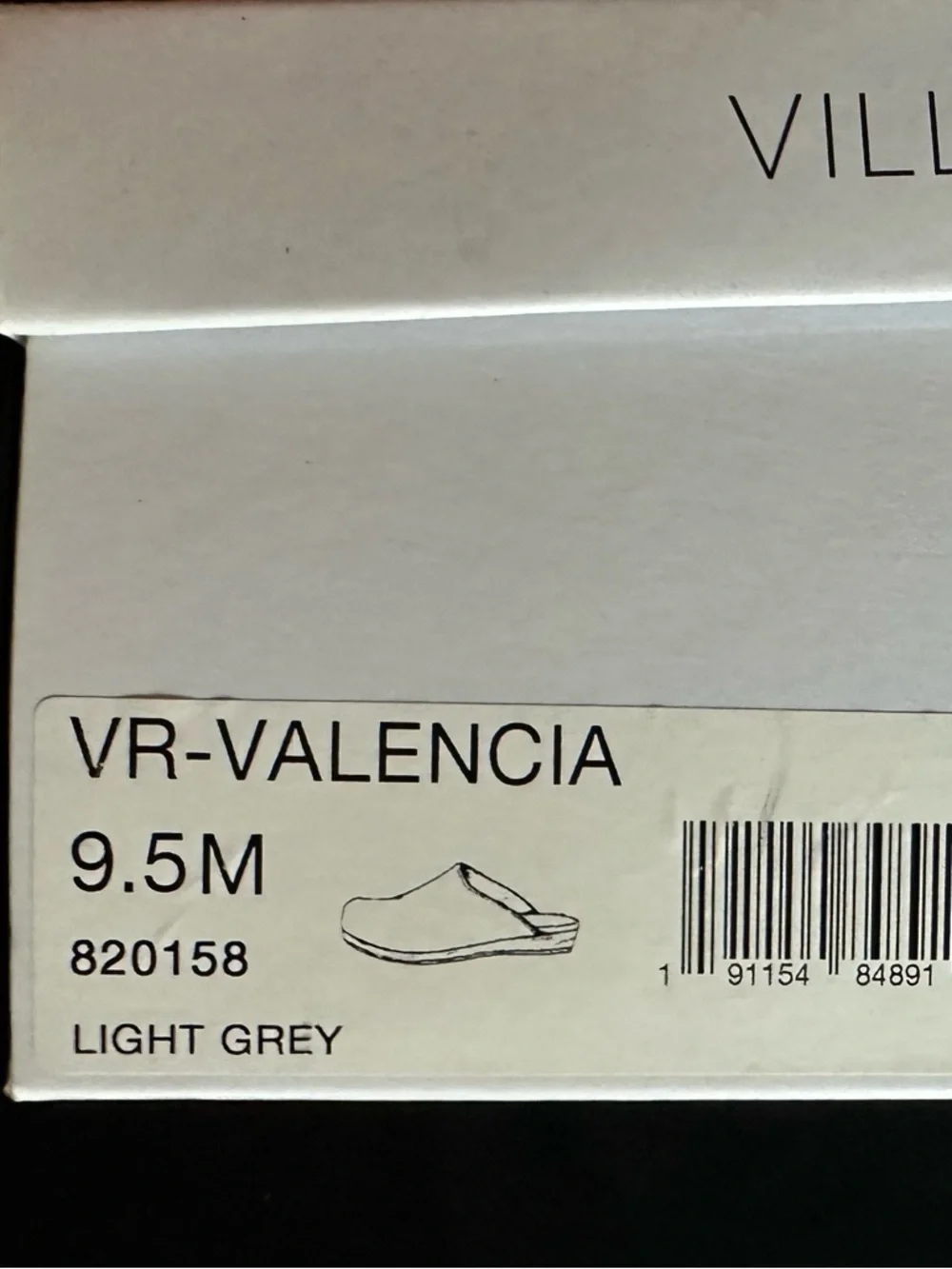 Villa Rouge Valencia Minimalist Light Grey mules Suede Slip-On Clog - Picture 16 of 16